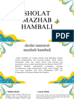 Shalat Menurut Madzhab Hambali