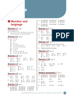 IGCSE Mathematics Textbook Answers