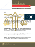 Contrato de Prestação de Serviços Advocatícios - Área Criminal ?