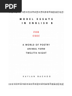 Model Essays For CSEC English B 1-7C7D9