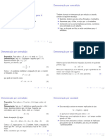 Demonstrações Matemáticas, Parte II