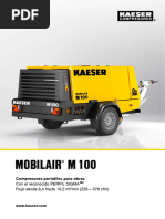 Ficha Tecnica Kaeser Mobilair M100 375 CFM