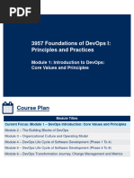 3957 - Module 1 - Foundations of DevOps I