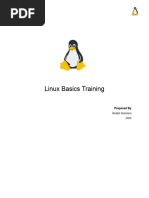 Linux Basics Training