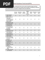 Adult Playfulness Trait Scale