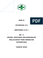 2.8.1 Ep C Hasil Analisis Mandiri Pelaksanaan Pelayanan Ukm