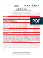 Indaclorhipoclorito de Sodio Ficha Tecnica 10 0816