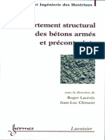 Comportement Structural Des Bétons Armes Et Précontraints