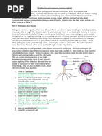 Year 10 Biology Infection and Response ANSWERS