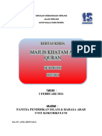 Kertas Kerja Majlis Khatam AQ 2024