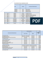 Tarifas y Horarios PRT Septiembre 2023