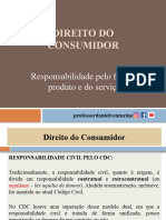 Consumidor - Responsabilidade Por Fato Do Produto e Do Serviço