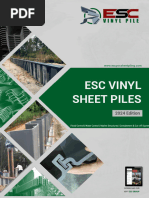 ESC Vinyl Sheet Pile Catalogue