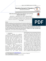 Fully Deacetilated Chitosan From Shrimp and Crab Using Minimun Heat Input (2023)