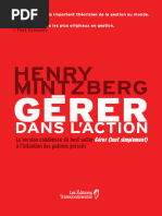 Henry Mintzberg - Gérer Dans L'action