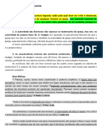 Confissão de Fé de Westminster - Cap.I.IV-VI