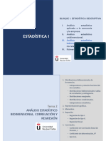 Tema 2. Estadística Bidimensional 101022