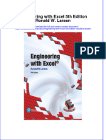 (Download PDF) Engineering With Excel 5Th Edition Ronald W Larsen Online Ebook All Chapter PDF