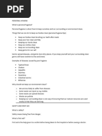 Capa STD 6 Term1 Notes