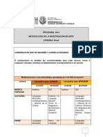 Metodología de La Investigación 2019