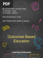 Chapter 1 Outcome Based Education