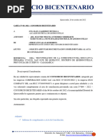 Complemento Acta de Conciliacion