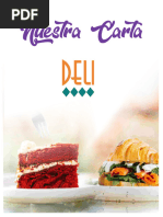 Carta Deli Cafe 2022