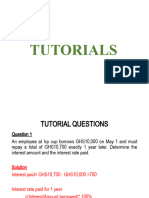 Tutorial Questions PPT 3