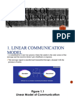 Models of Communication