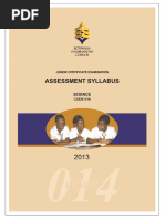 Science JCE Syllabus 2013 5