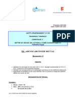 TD Adénocarcinome Rectal (1) Corrigé