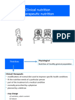 Topic 6. Therapeutic Nutrition