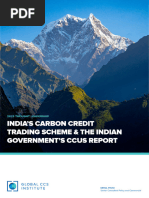 India's Carbon Credit Trading Scheme The Indian Government's CCUS Report