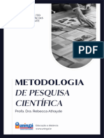 Metodologia de Pesquisa Científica