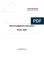 Rules 2024 - RoboCup - Home Education