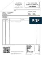 RUC 20533034552 Factura Electrónica: Razón Social RUC Dirección Fecha Emisión 14/05/2024