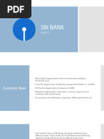 Sbi Bank: Group 2