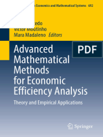 Advanced Mathematical Methods For Economic Efficiency Analysis Theory and Empirical Applications (Pedro Macedo, Victor Moutinho, Mara Madaleno)