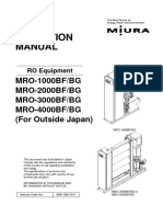 Operation Manual MRO-1000 4000BF BG For Outsside Japan