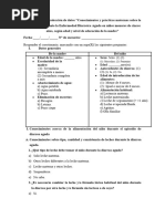 Instrumento de Recolección de Datos