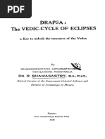 Jyotish - 1938 - R. Shamashastri - Drapsa - The Vedic Cycle of Eclipses - Vedic Treasures