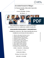 Evaluación Psicometrica Grupal Tarea Del Tdha C3