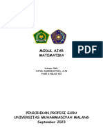 Modul Ajar Penerapan Bentuk Aljabar