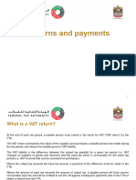 VAT Returns and Payments