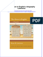 (Download PDF) The Koran in English A Biography Lawrence Online Ebook All Chapter PDF