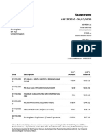 Monzo Bank Statement 2021 03 24 094250