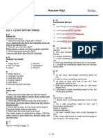 Writing Framework For Essay Writing 1 - Answer Key