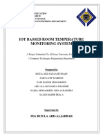 Iot Based Room Temperature Monitoring System