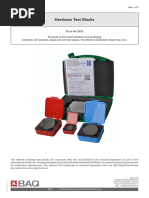 Hardness Test Blocks