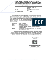 Undangan Audit Tata Ruang 22 Mei